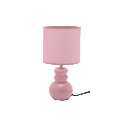 Ceramic Table Lamp with Shade Bubbly - Purple