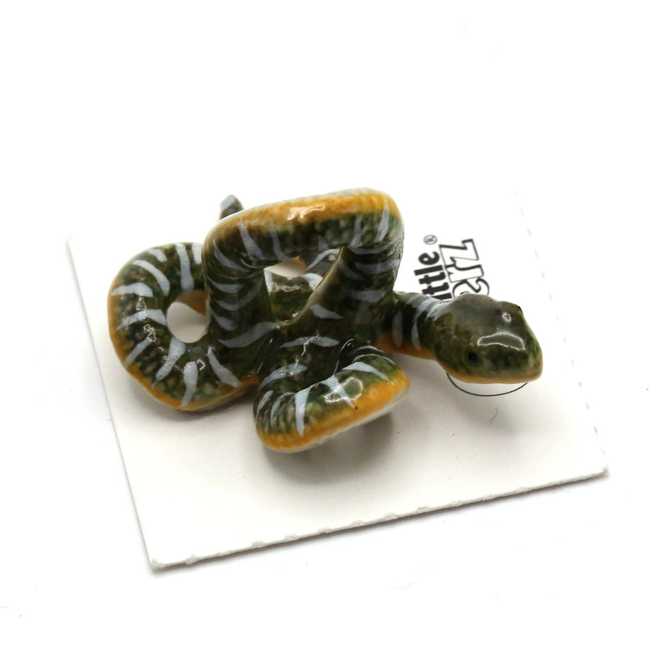 Emerald Tree Boa Porcelain Miniature