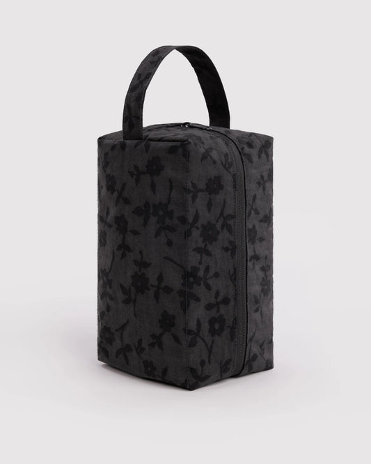 BAGGU Dopp Kit - Charcoal Ditsy Floral