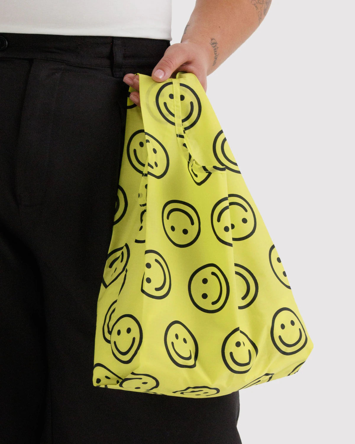 Baby BAGGU Reusable Tote Bag - Yellow Happy