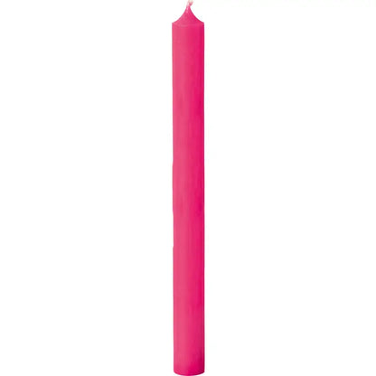 Dinner Candle - Neon Pink