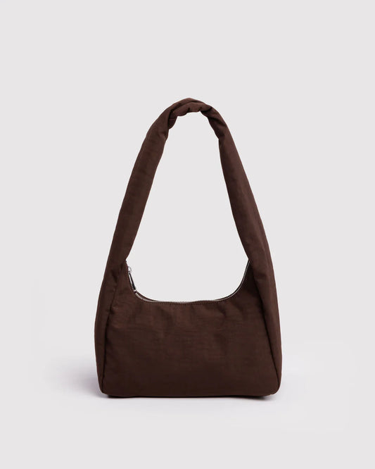 BAGGU Small Nylon Meringue Bag - Coffee
