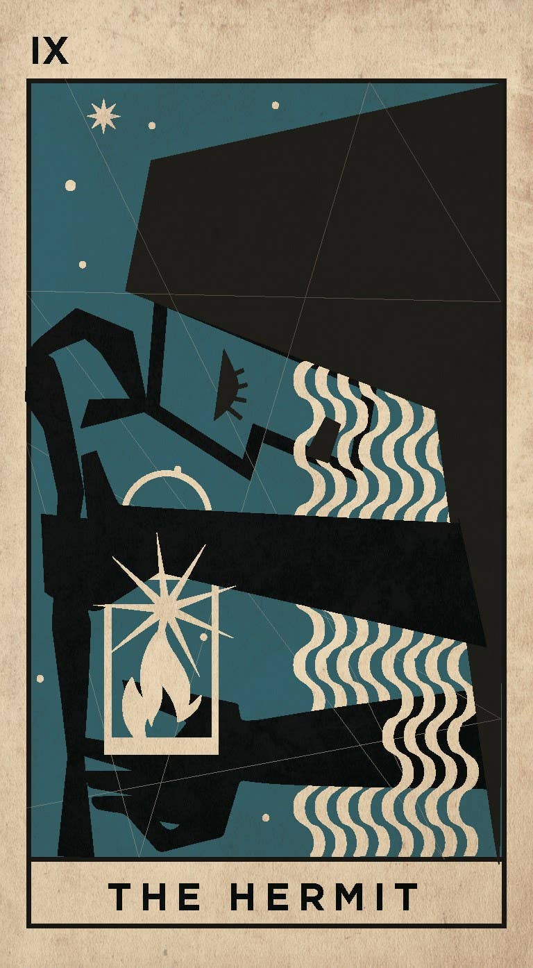 Chromatika Tarot Federico Babina illustration detail - PABOOM
