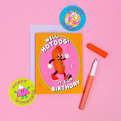 Hotdog! Birthday Card