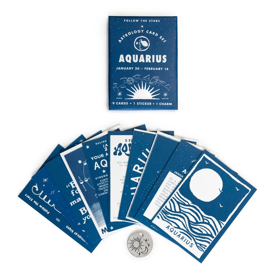 Astrology Card Pack, Aquarius