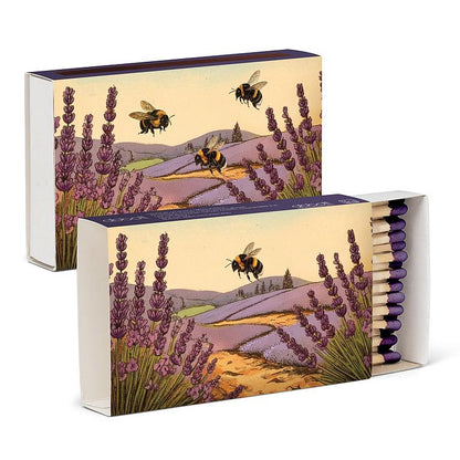 Bee + Lavender Matches