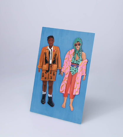 Fearless Fashion magnetic doll set in box - PABOOM