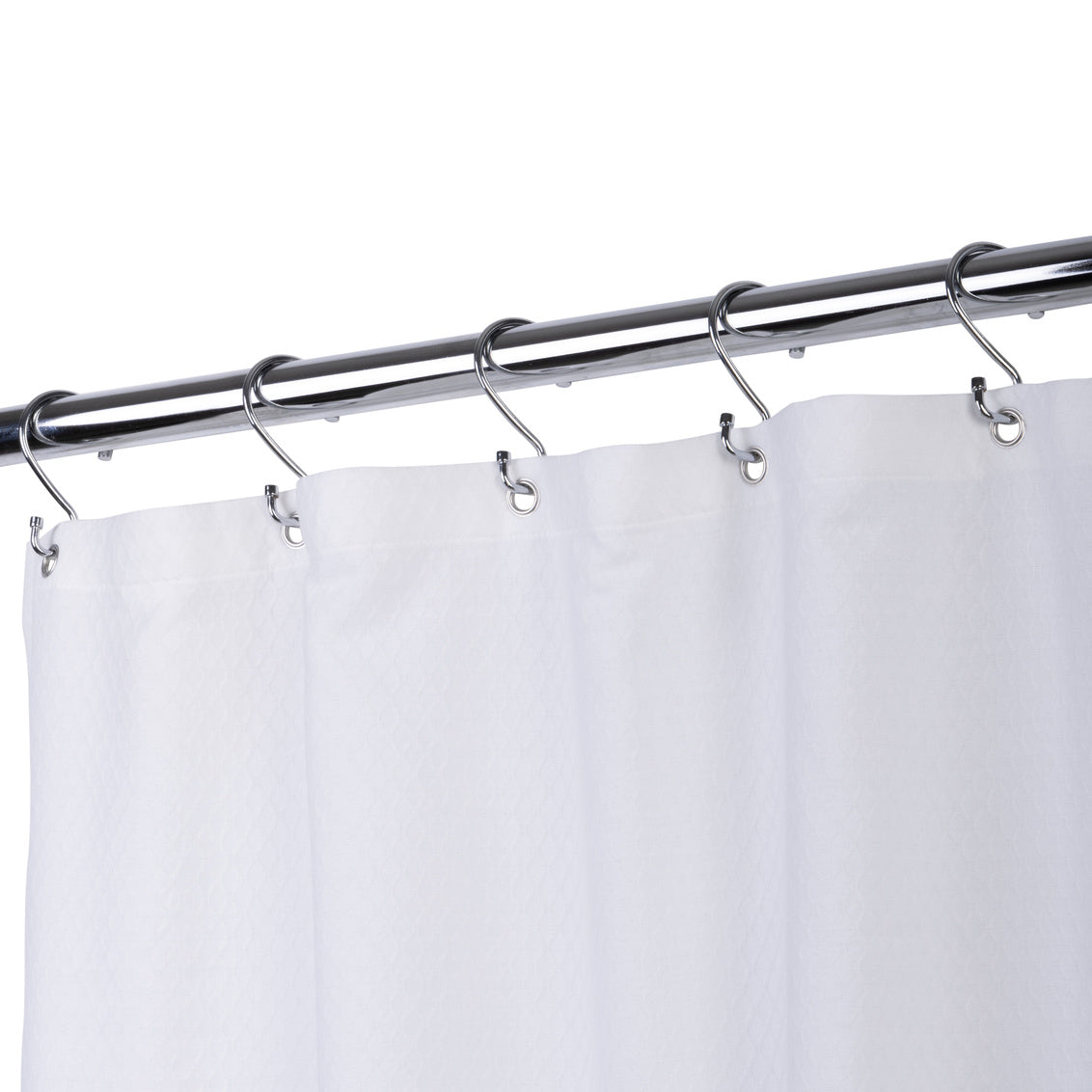 Bali Shower Curtain White