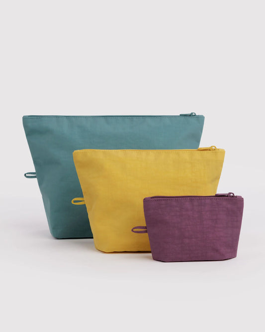 BAGGU Go Pouch Set - Jewel Mix