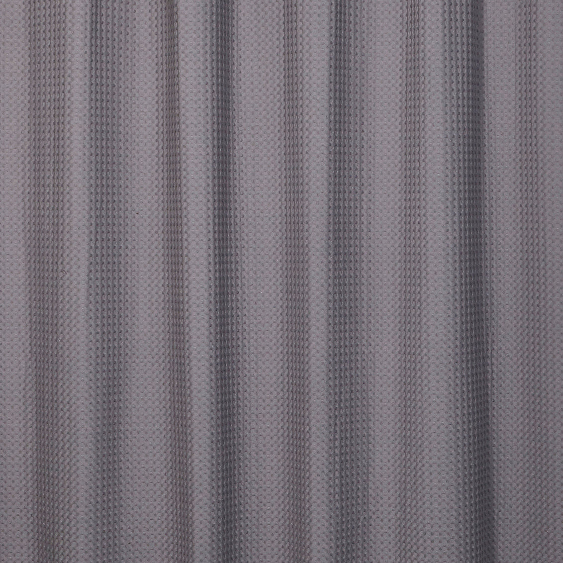 Belgian Waffle Shower Curtain Poly/Cot Grey