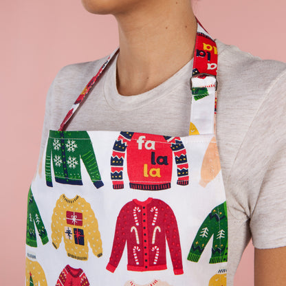 Ugly Xmas Sweater Apron