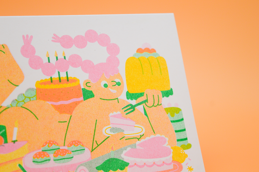 Let Me Eat Cake A6 Card