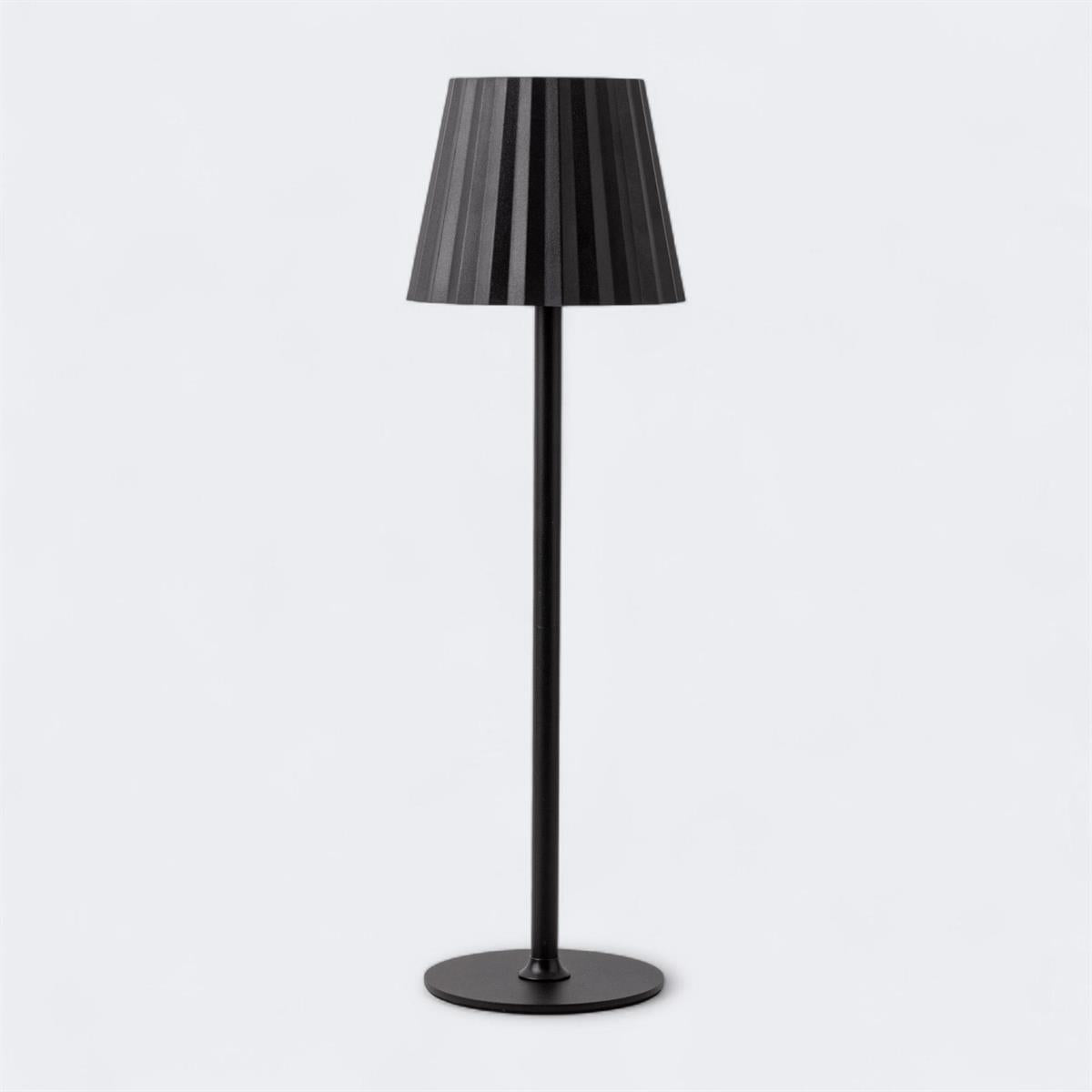 USB Touch  LED Table Lamp Black
