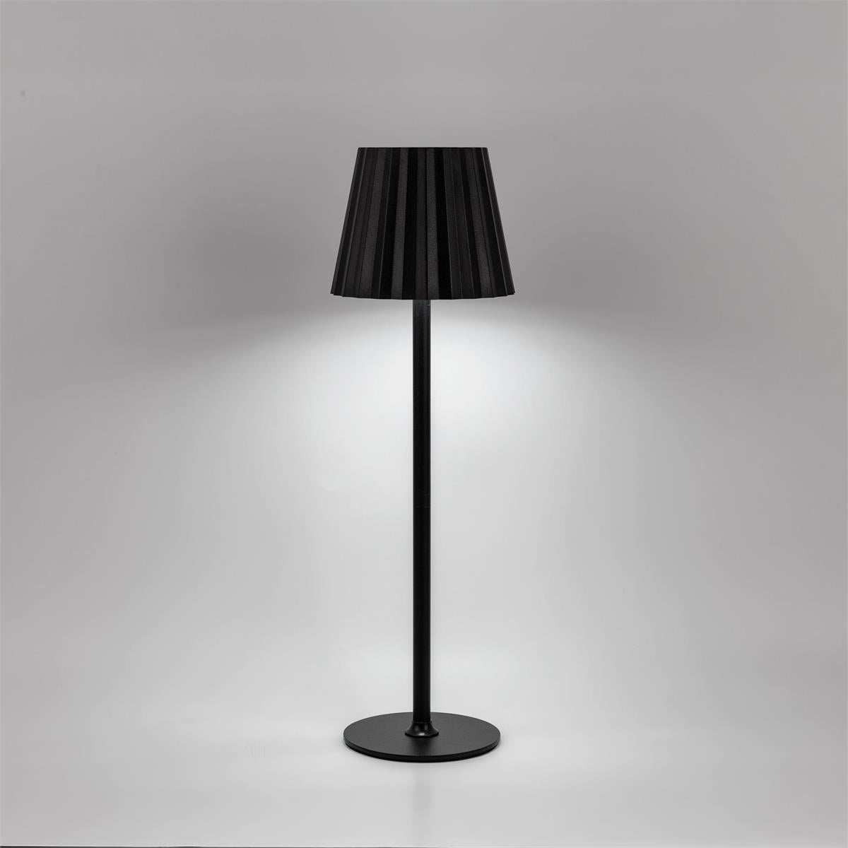 USB Touch  LED Table Lamp Black