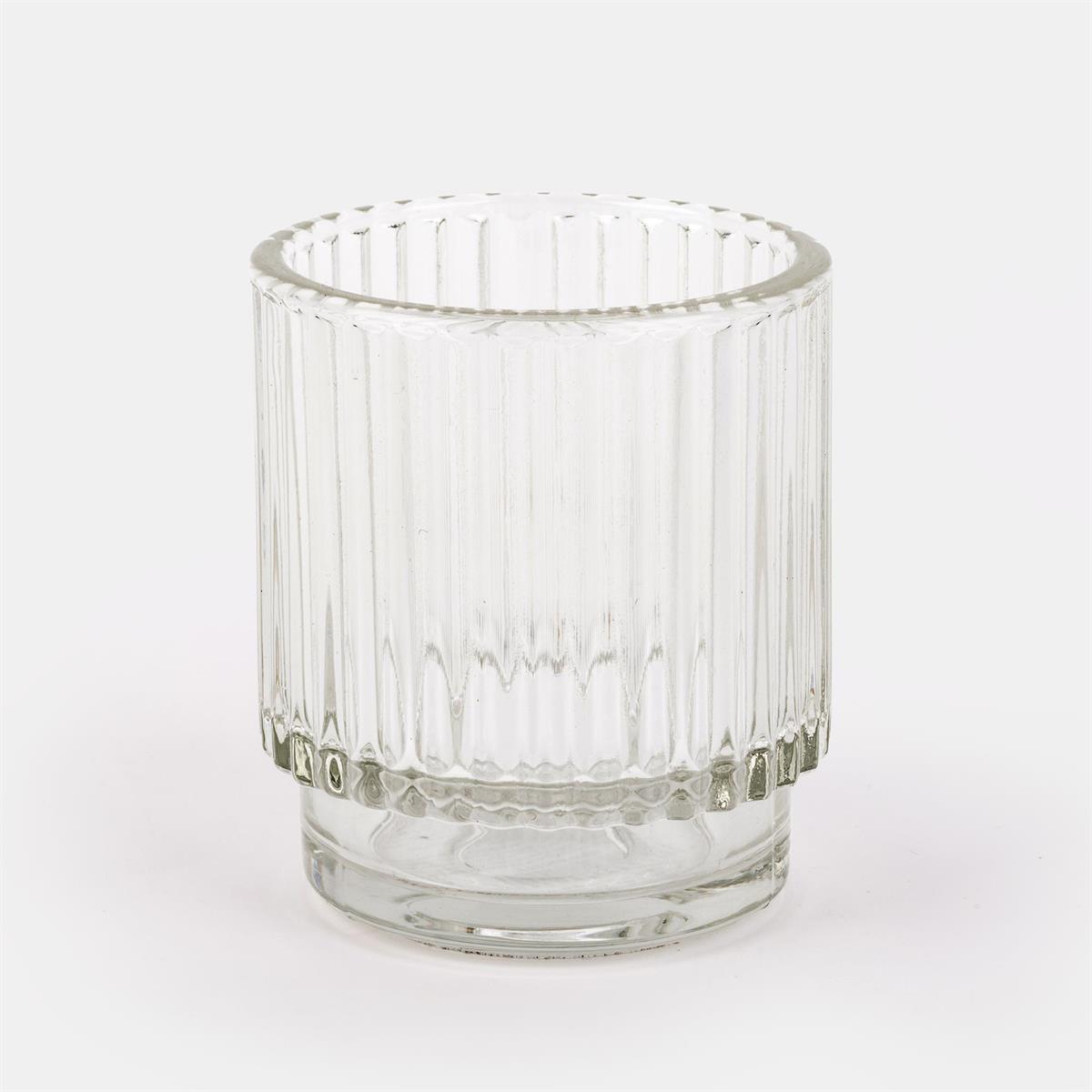 Ribbed Votive Holder