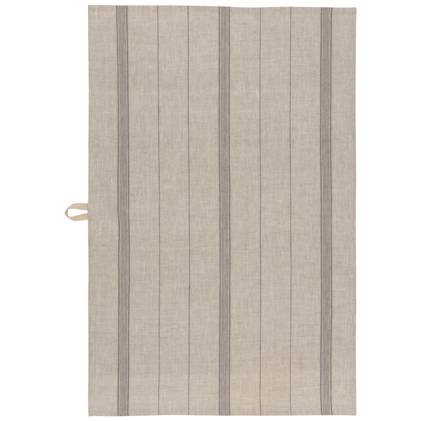 Maison Linen Stripe Dishtowel Shadow