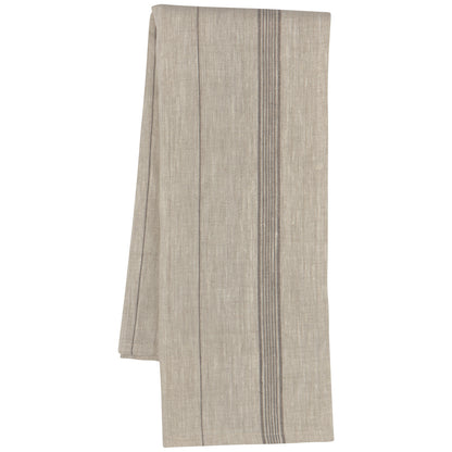 Maison Linen Stripe Dishtowel Shadow