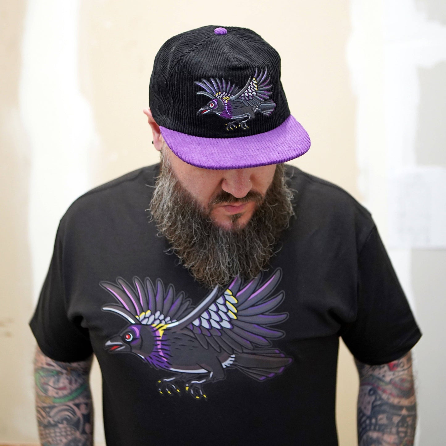 Raven Corduroy Hat
