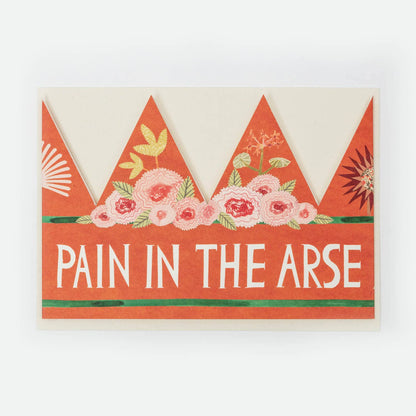 Pain in the Arse Party Hat flat