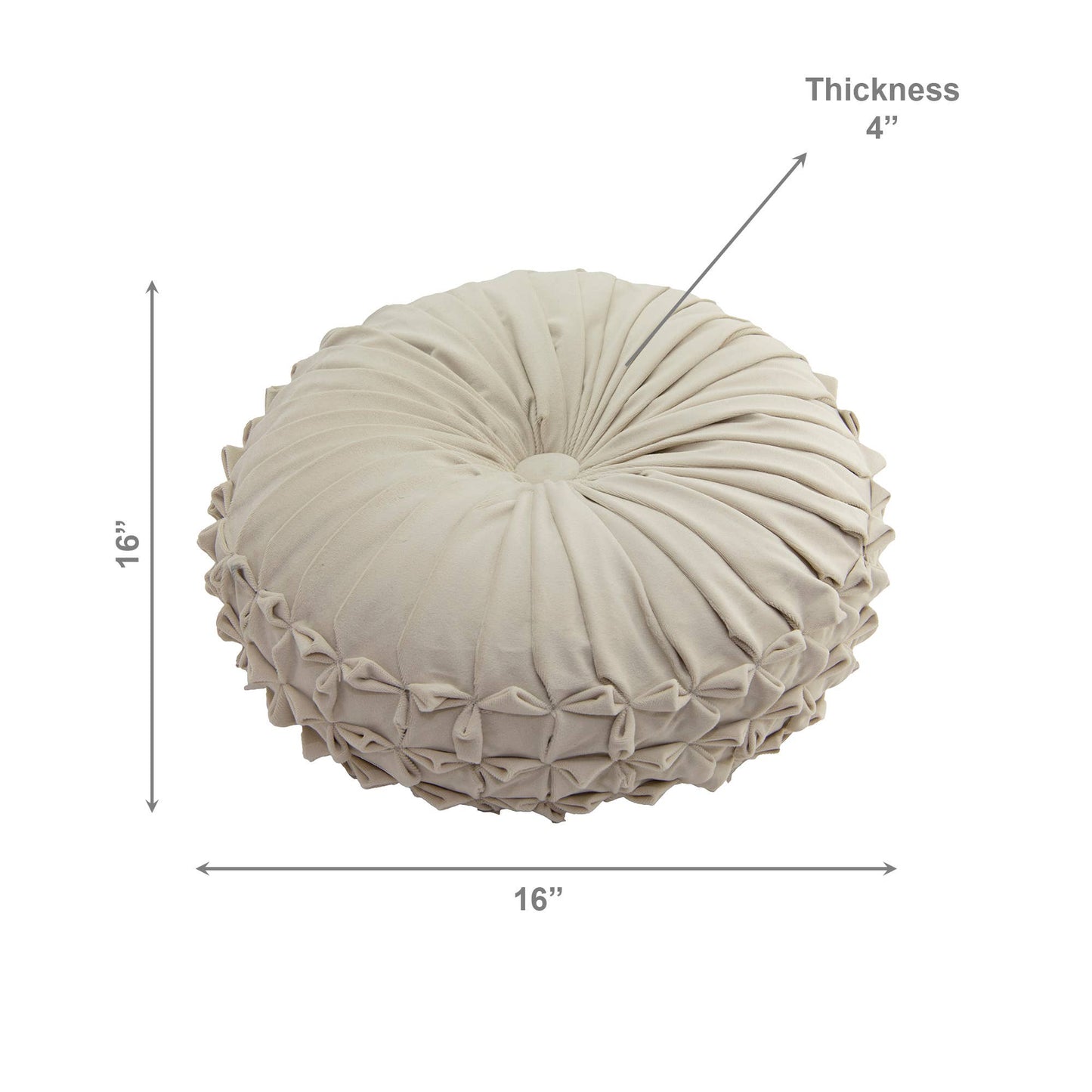 Velvet Round Cushion