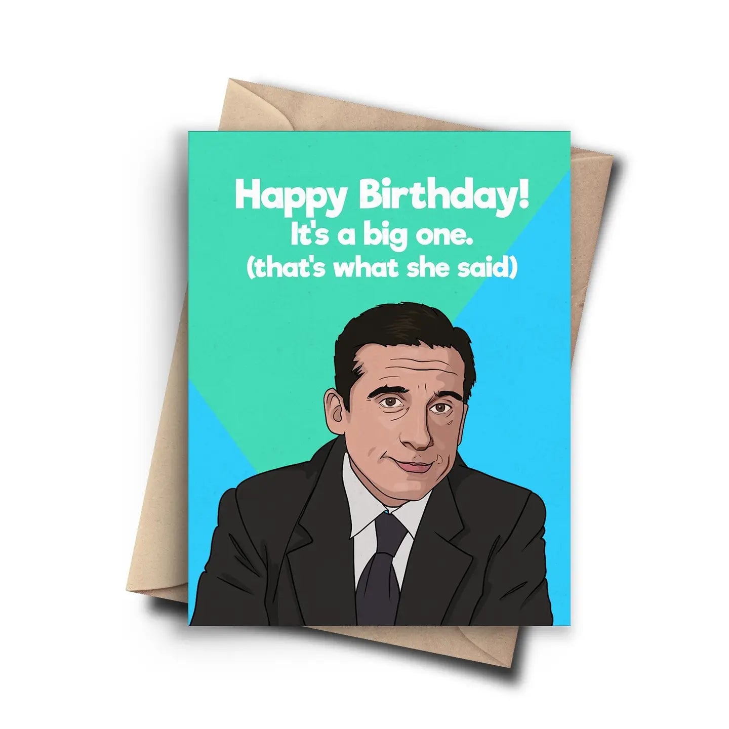 The Office Big One Birthday Card