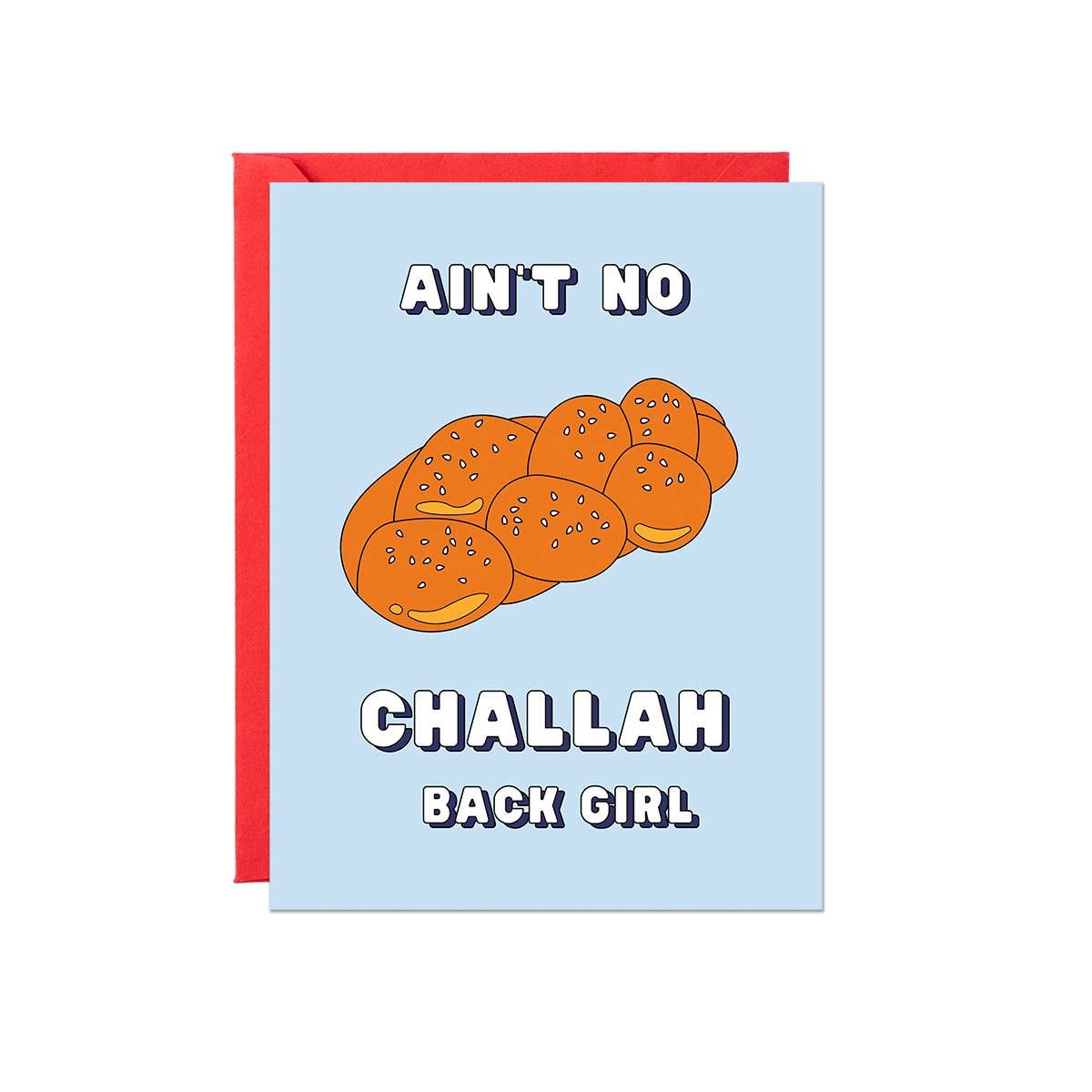 Challah Back Girl Card Boxed S/6