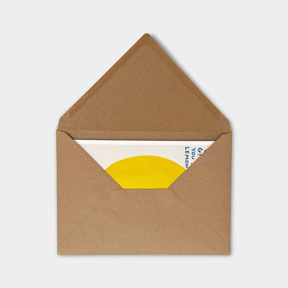 When Life Gives You A Lemon Card