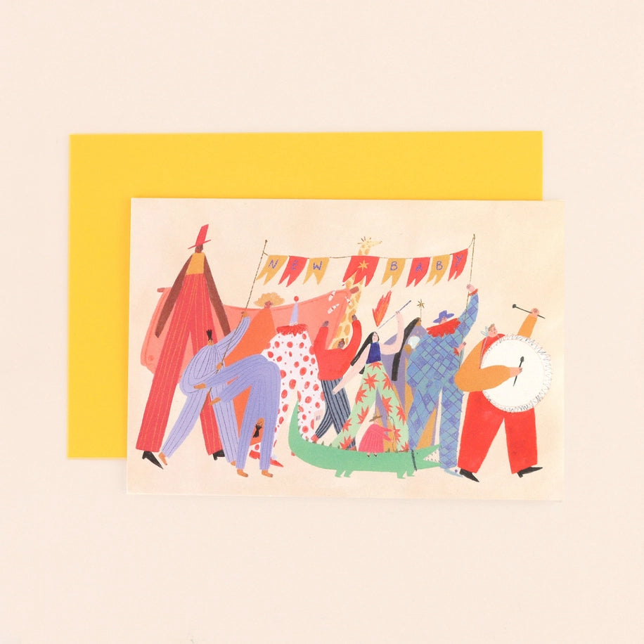 Circus Parade Card