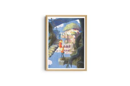 Miyazaki/Castle in the Sky - Hifumiyo A3 Poster