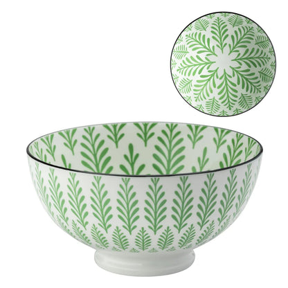 Kiri Collection Bowl Medium Green Cyprus