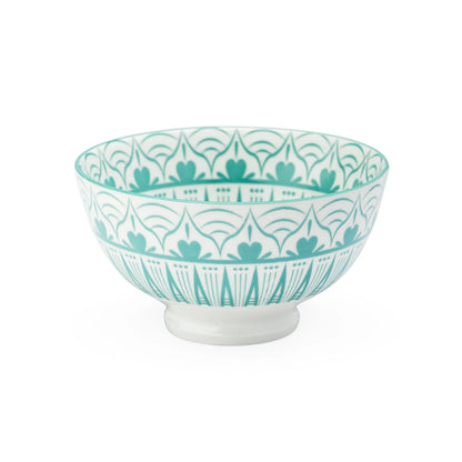 Kiri Collection Bowl Medium Teal Radiant Spire