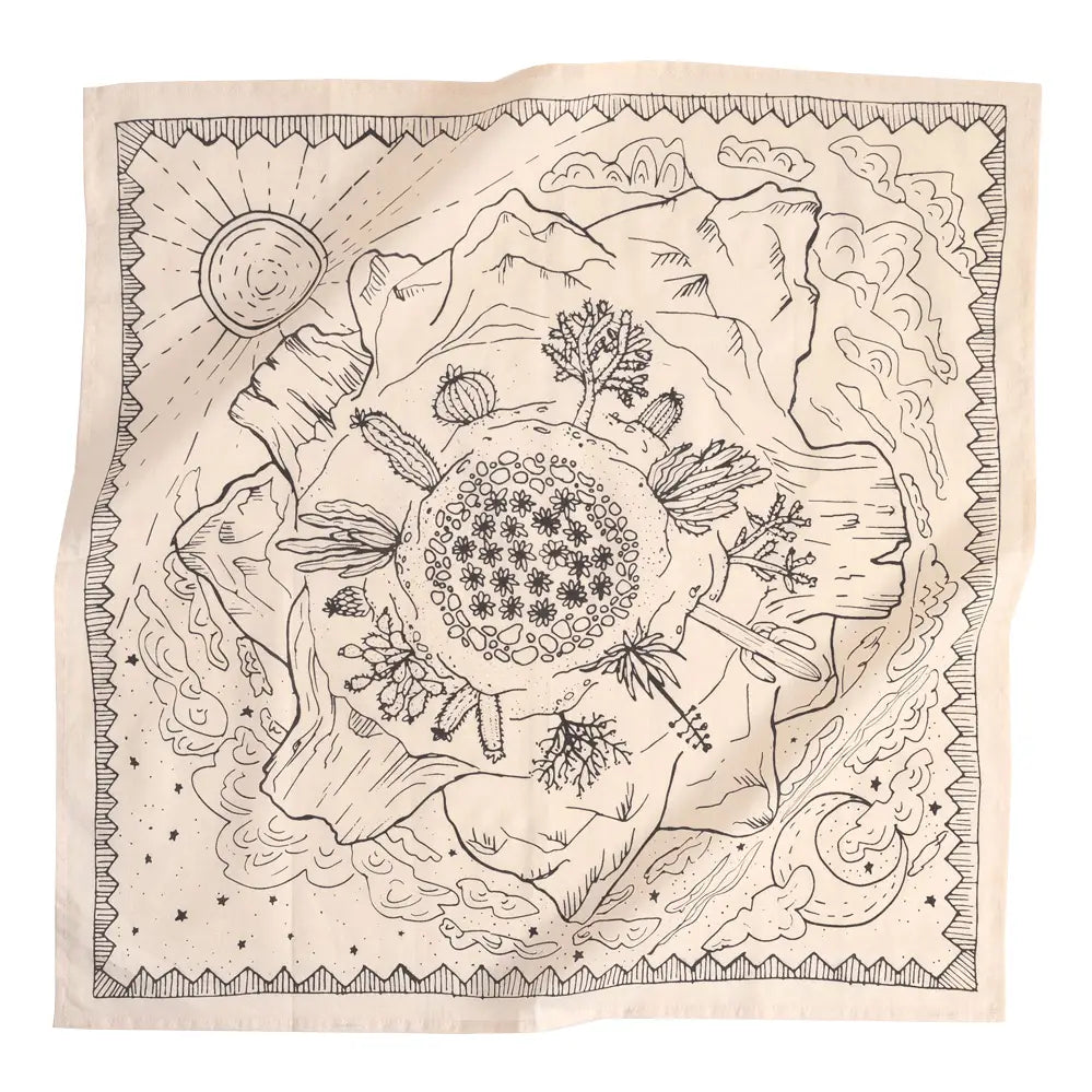 Desert Premium Cotton Handmade Bandana