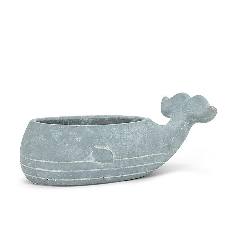 Whale Planter Low Small