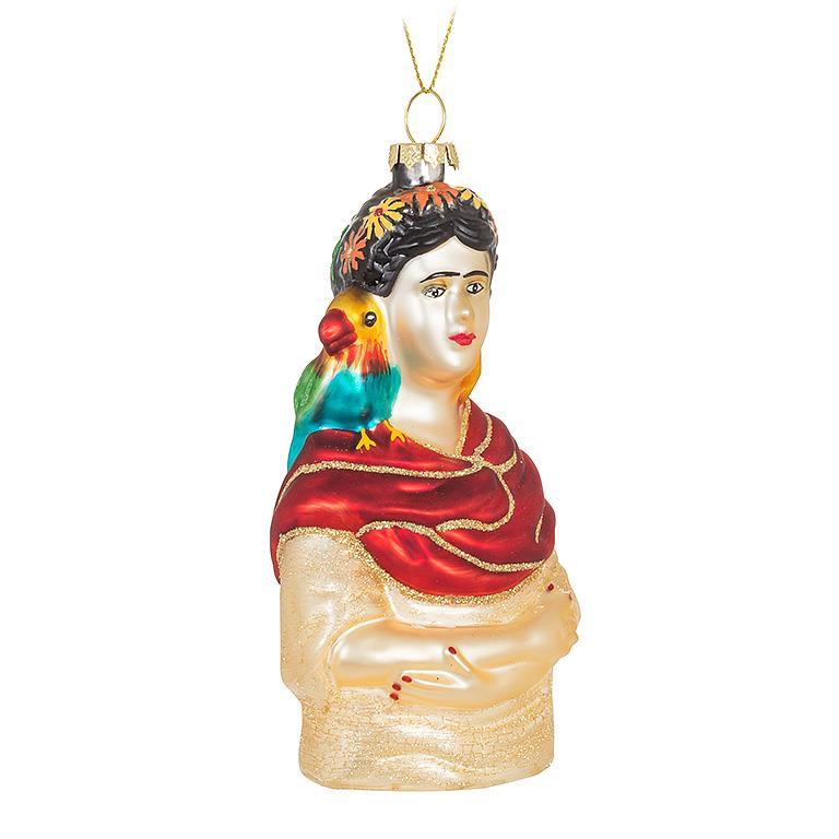 Frida w/Bird Ornament