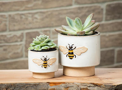 Single Bee Planter Small