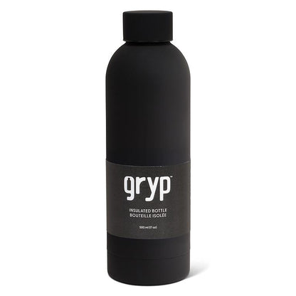 Soft Touch Thermal Bottle - Black