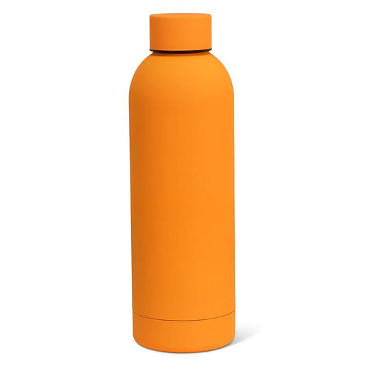 Soft Touch Thermal Bottle - Orange