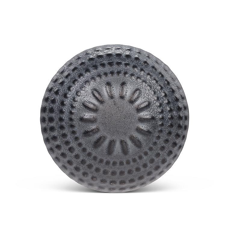 Embossed Ball Knob - Black