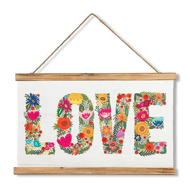 Floral Love Wall Hanging