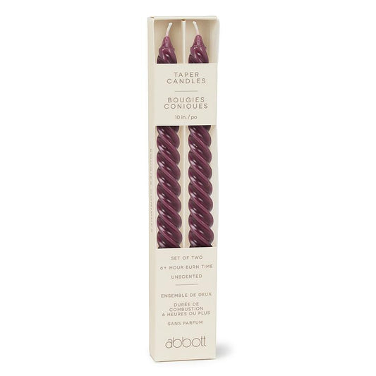 Tight Spiral Taper Purple Set
