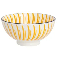 Kiri Bowl Large Yellow Sunburst