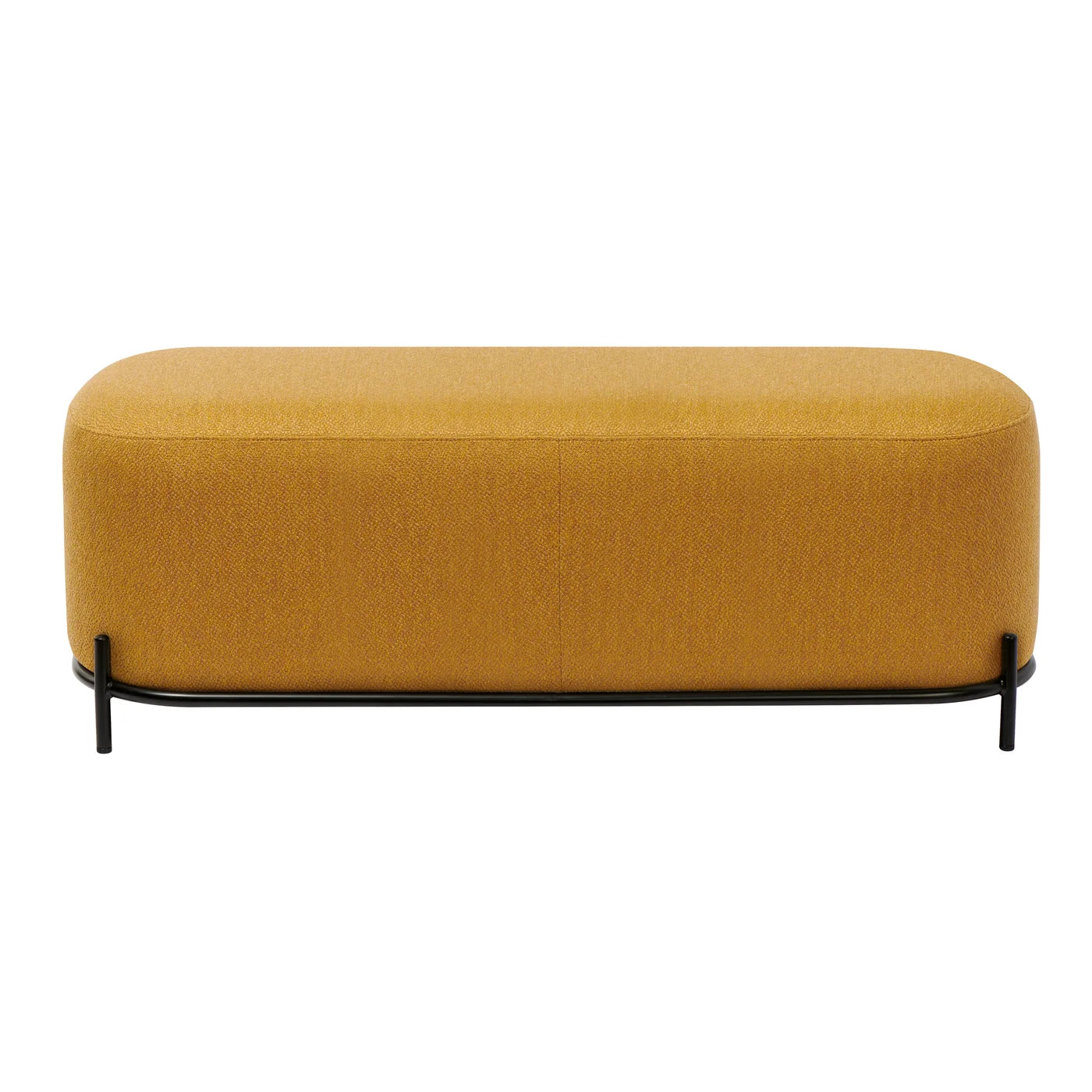 Pender Pin Leg Bench Goldenrod