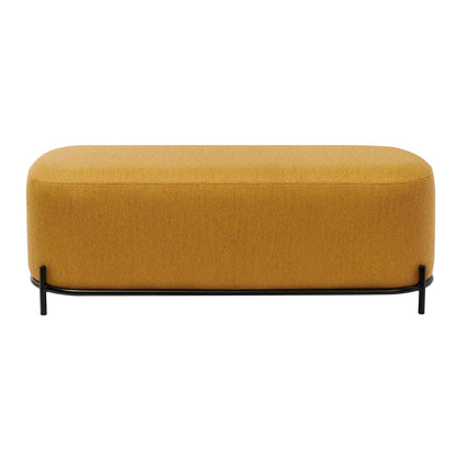 Pender Pin Leg Bench Goldenrod