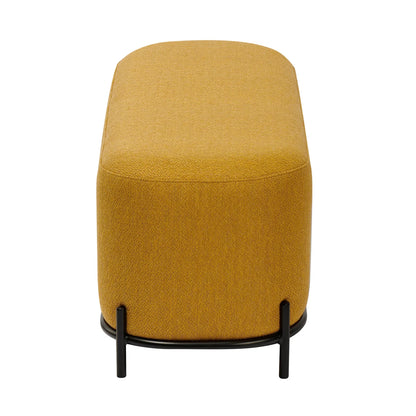 Pender Pin Leg Bench Goldenrod