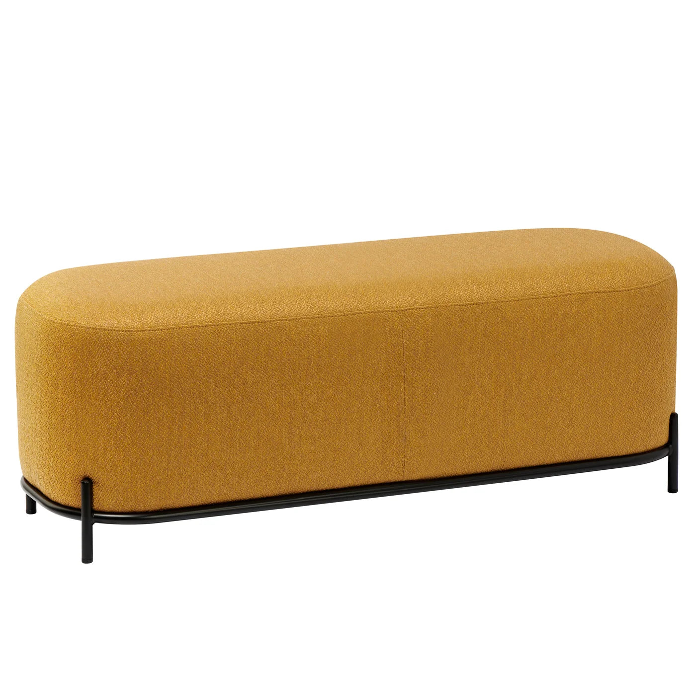 Pender Pin Leg Bench Goldenrod