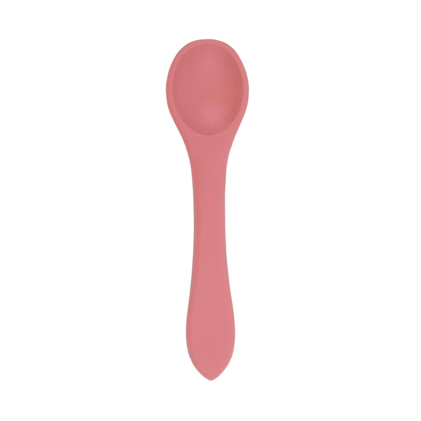 Baby Silicone Weaning Spoon - Ochre
