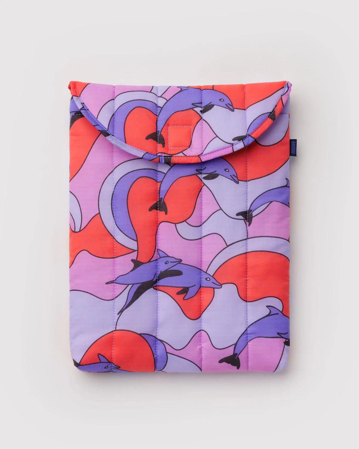 BAGGU Puffy Laptop Sleeve 13"/14" - Dolphins
