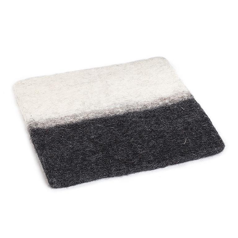 Felt Trivet Square Grey