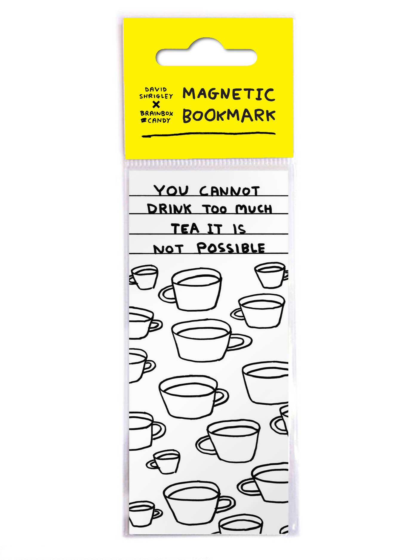 Too Much Tea Magnetic Bookmark