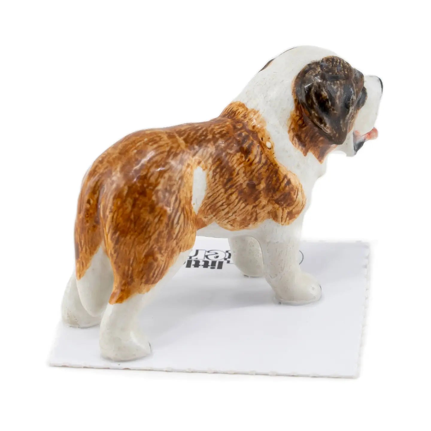 Barry Saint Bernard Porcelain Miniature